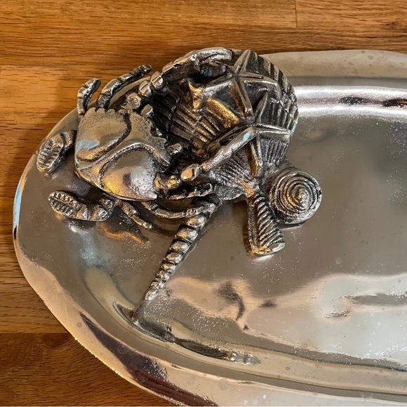 Mud Pie Crab Platter/Tray - Picture 5 of 7